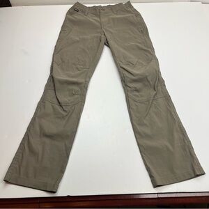 Kuhl Renegade Pants Boys Medium 10 - 12 Green Brown Style 5522 Performance